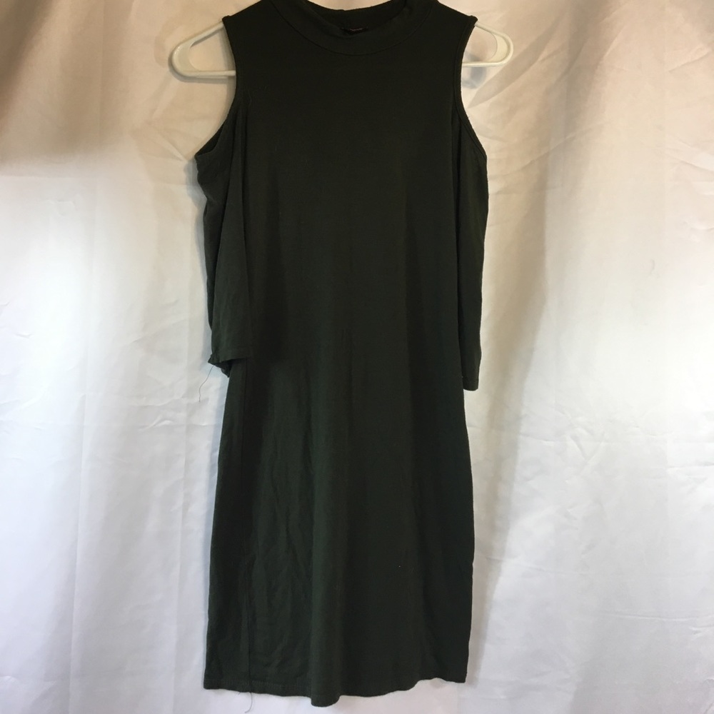Camo Green mini dress
