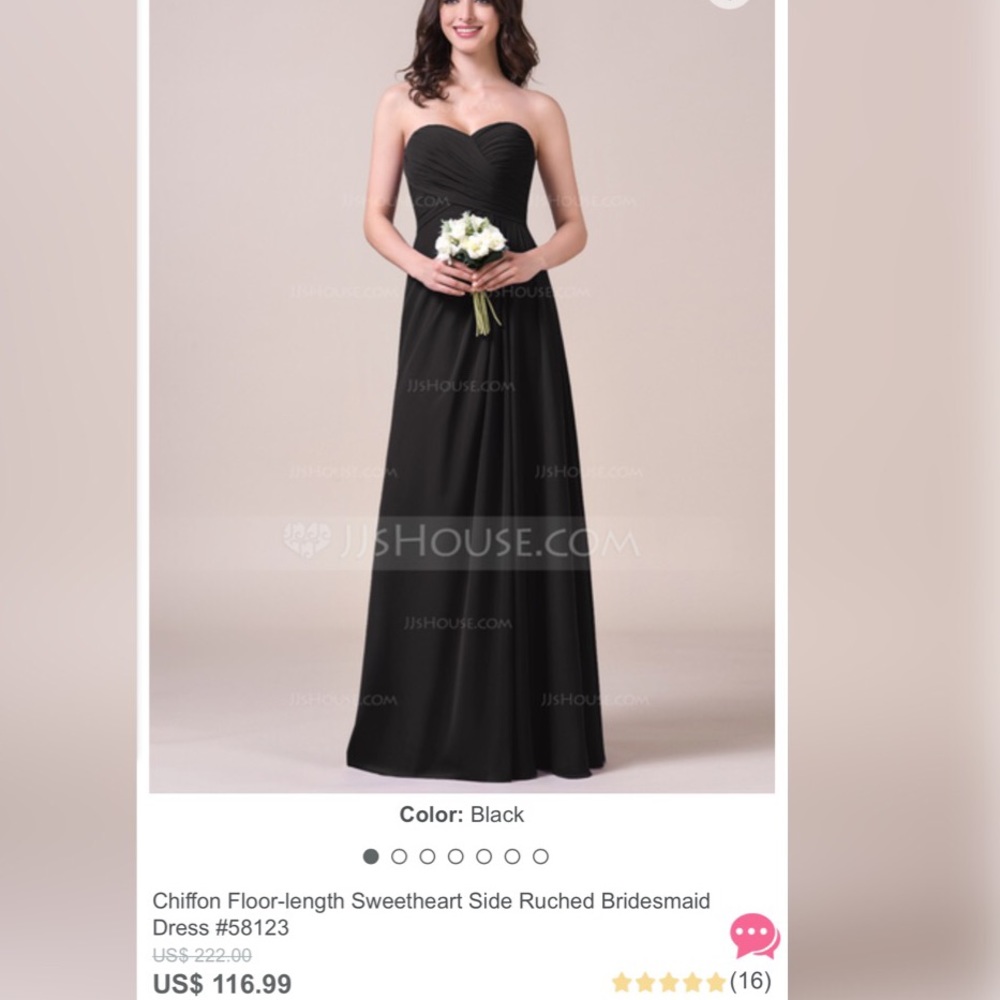 Long bridesmaid dress
