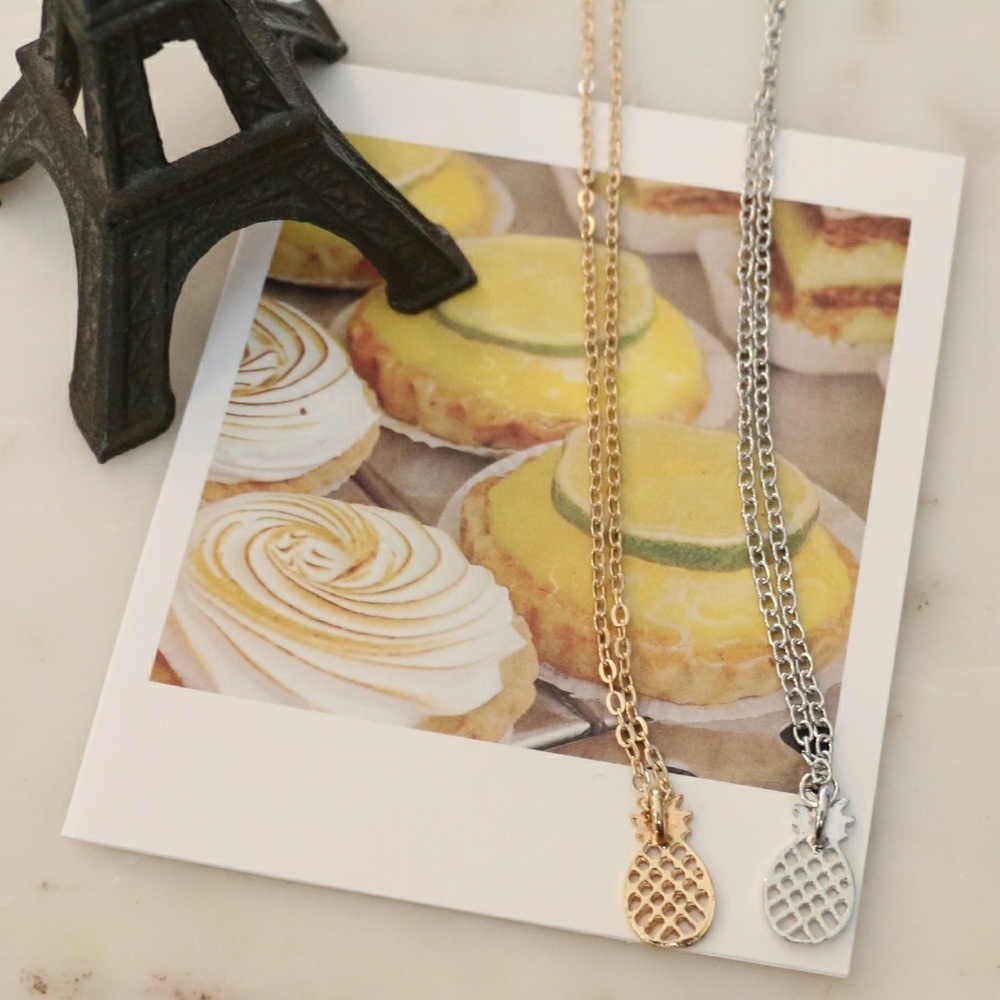 •2 for $15• Pineapple Necklace - Picture 7 of 8