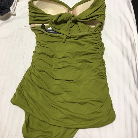 Carmen Marc Valvo swim suit - Picture 2 of 4