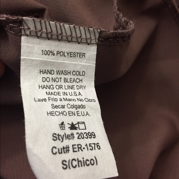 Brown Flowy Top - Picture 3 of 3