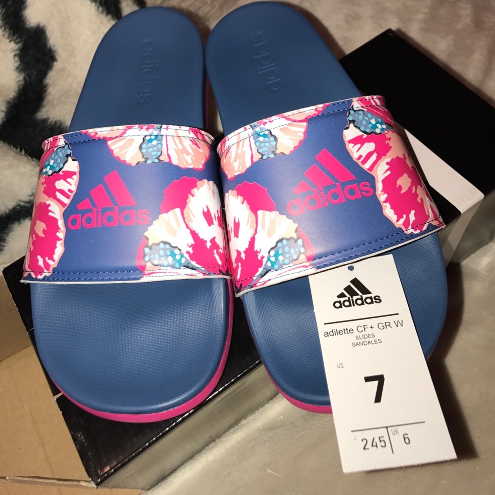 Adidas slides!