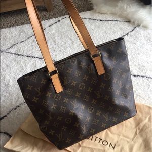 Louis Vuitton Cabas Mezzo small tote