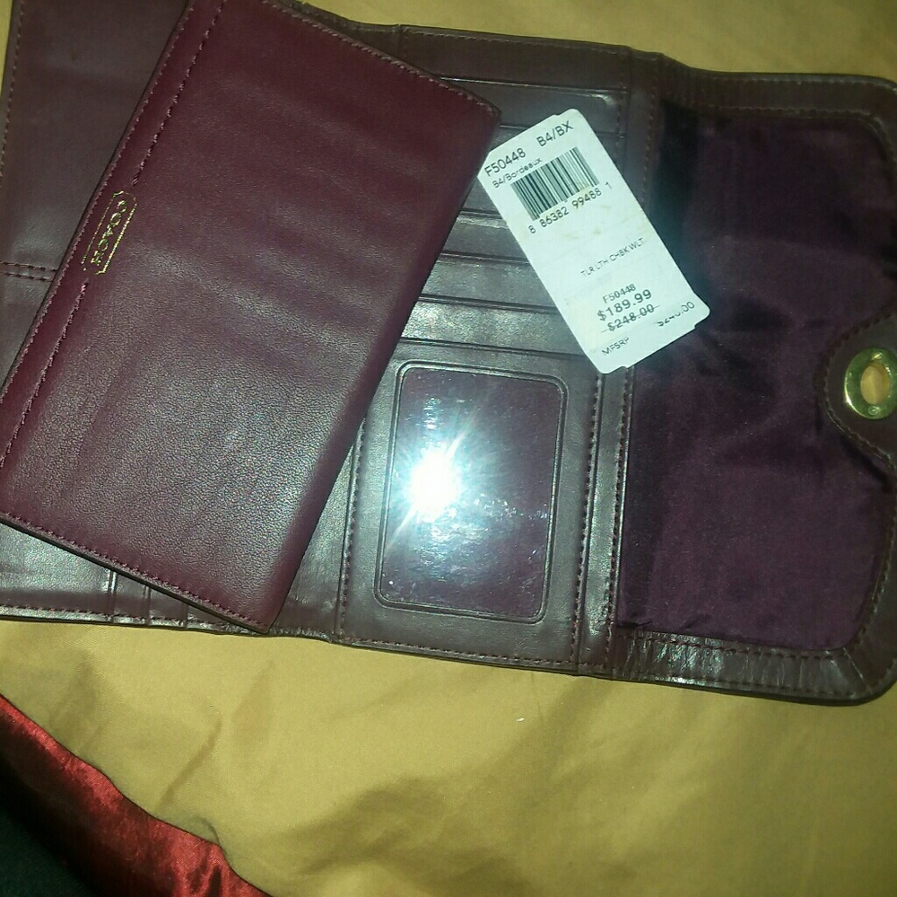 coach wallet