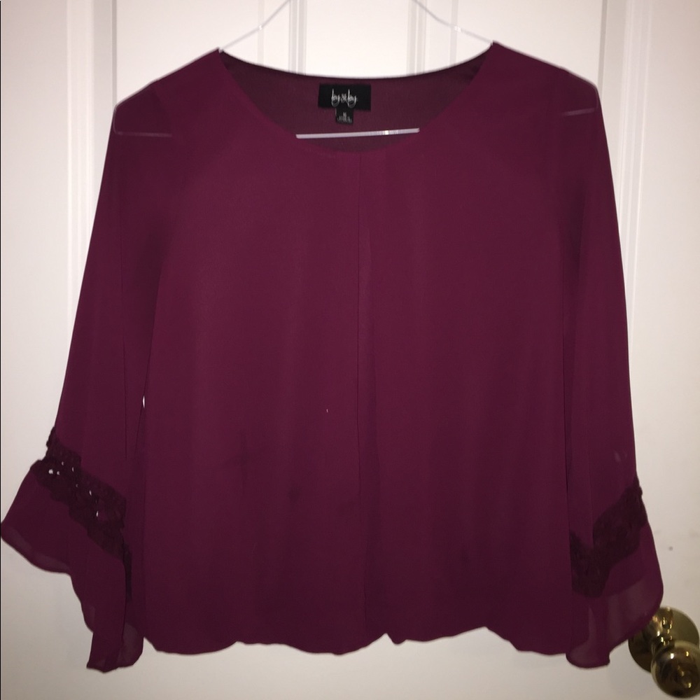 Cranberry blouse