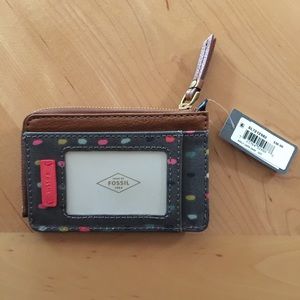 fossil keely card case
