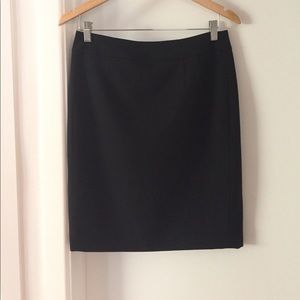 Calvin Klein black pencil skirt