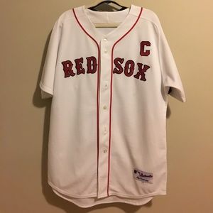 Authentic Jason varitek Red Sox jersey