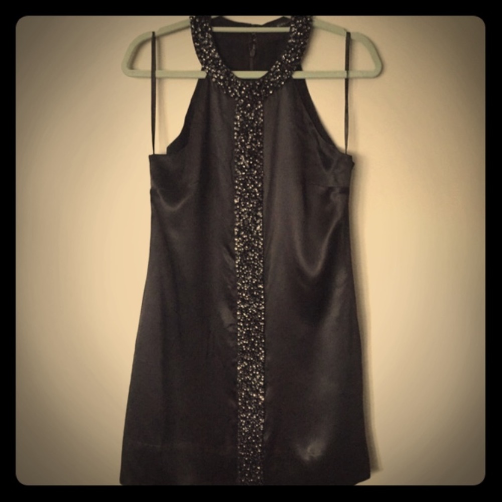 BCBGMAXAZRIA- Little black dress SZ 8