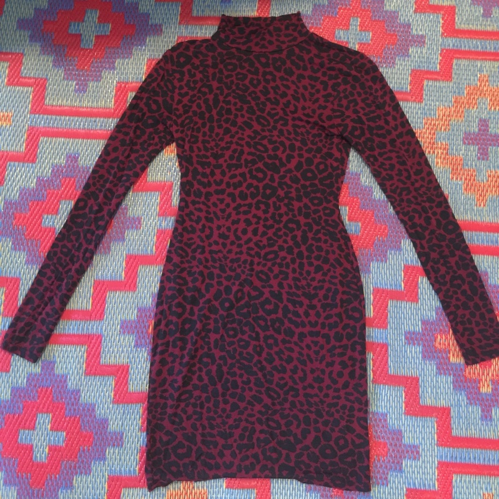 Cheetah Print Dress