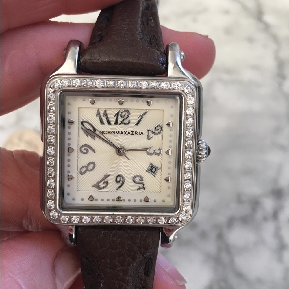 BCBG MaxAzria Watch w/ Crystals
