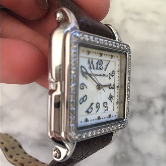 BCBG MaxAzria Watch w/ Crystals - Picture 3 of 8