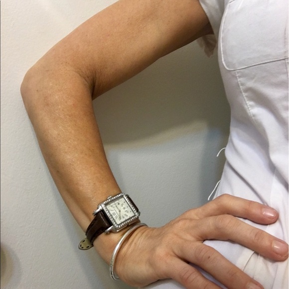 BCBG MaxAzria Watch w/ Crystals - Picture 7 of 8