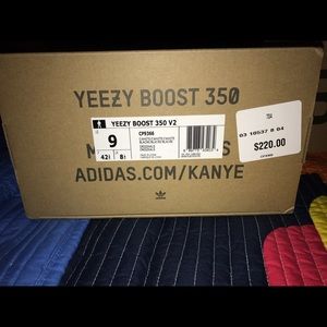Yeezy Boost 350 V2 CreamWhiteSPLYKanyeWestOriginal