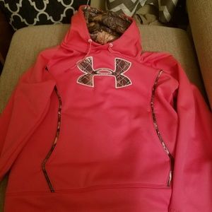 Pink Under Armour Hoodie
