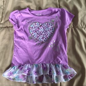 Girls 4T purple shirt
