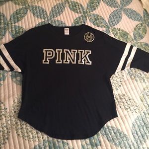 VS PINK Baseball Tee
