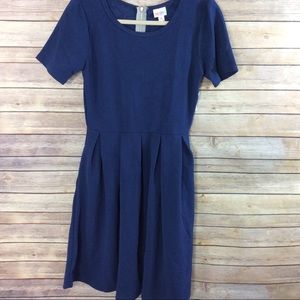 Gorgeous Navy blue lularoe Amelia m