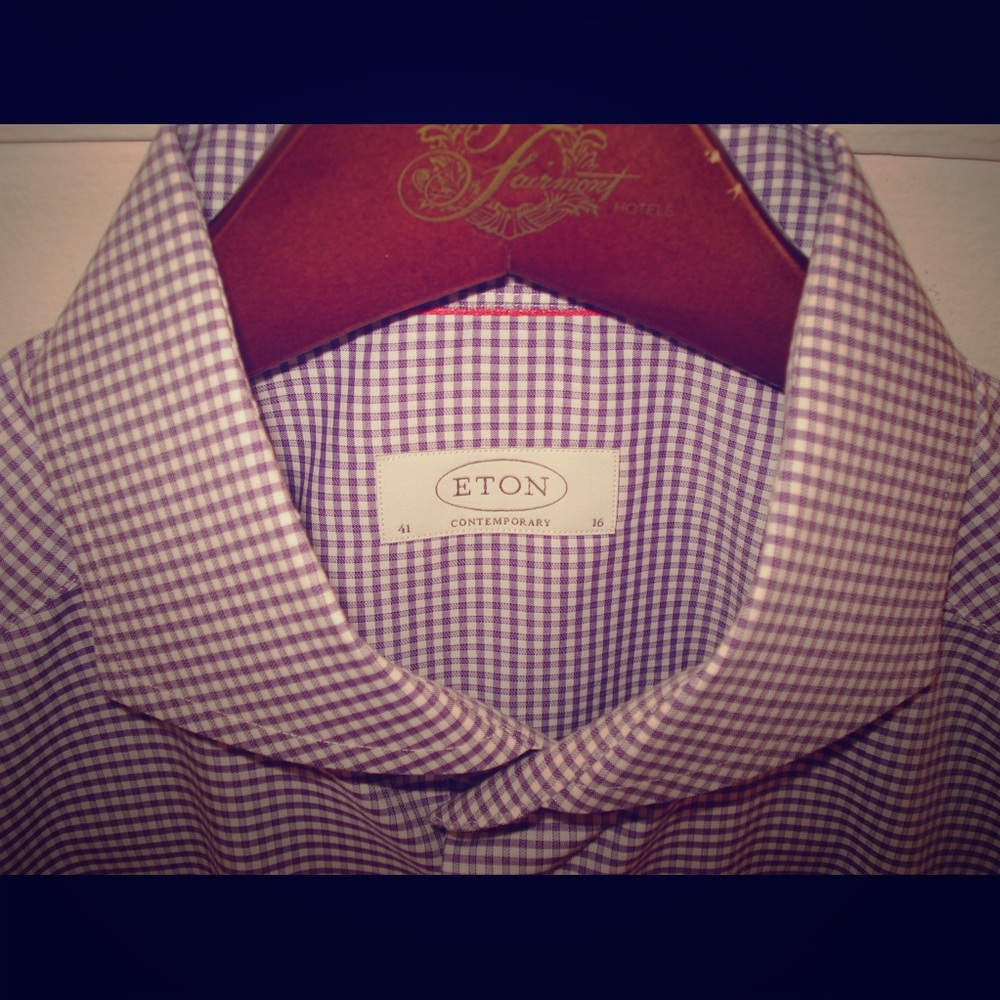 ETON Contemporary Fit Twill 16 41