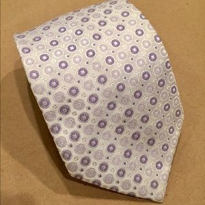 M.Silk 100% Silk Purple Tie