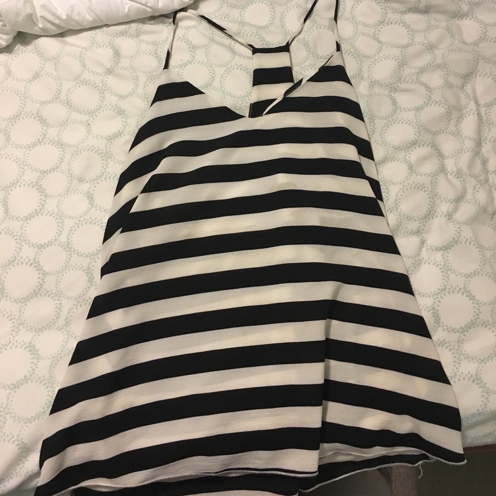Stripped tank top