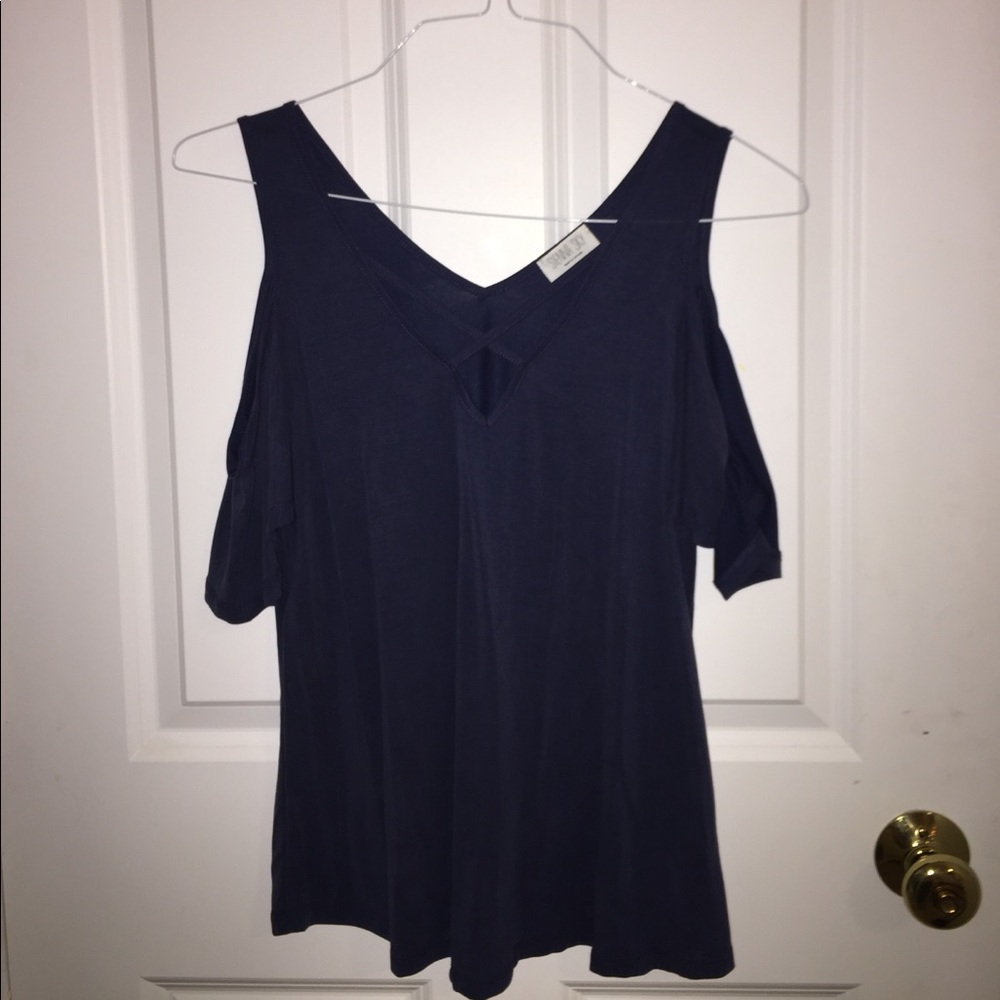 Dark blue tank