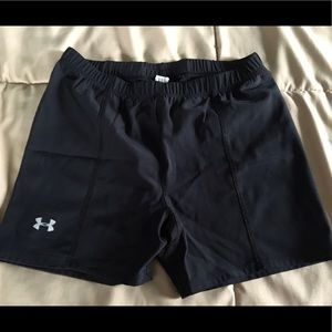 Women's Medium Under Armour Spandex Slider Shorts