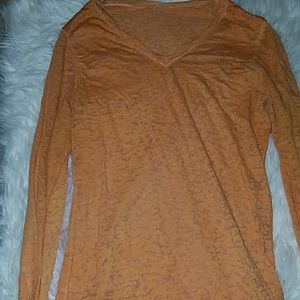 Sheer lace long sleeve top