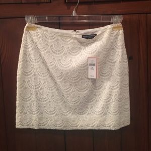 NWT Banana Republic Lace Mini Skirt