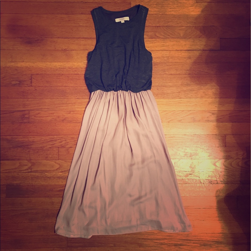 LOFT XS Petite Midi Dress