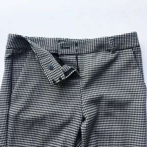 Houndstooth dress pant