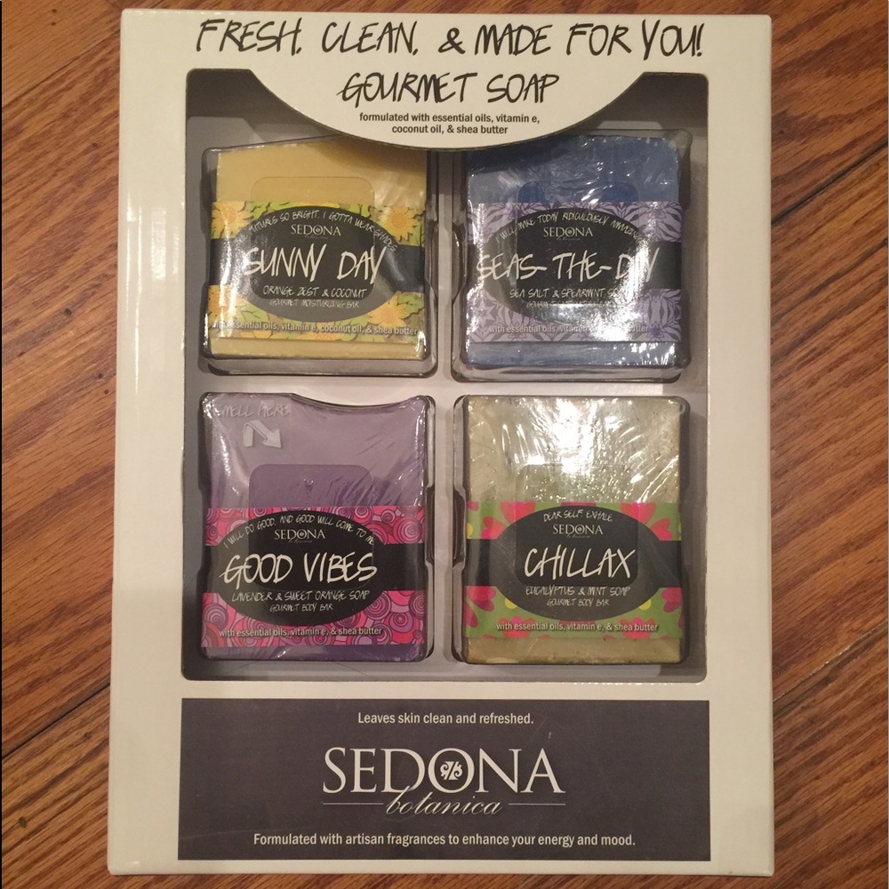 New, Sedona Botanica Gourmet Soap Gift Box