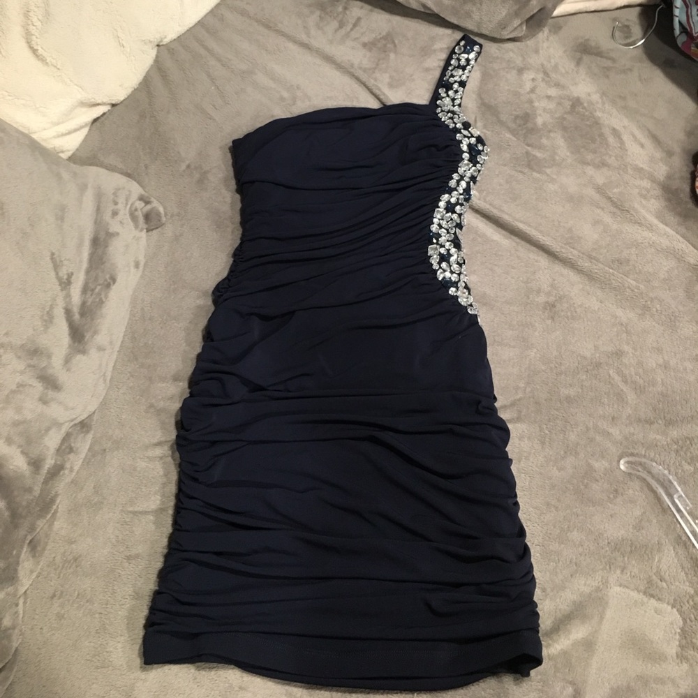 beautiful multi use, navy dress