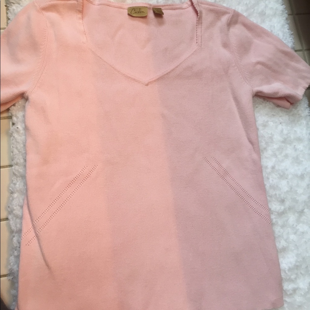Light pink blouse