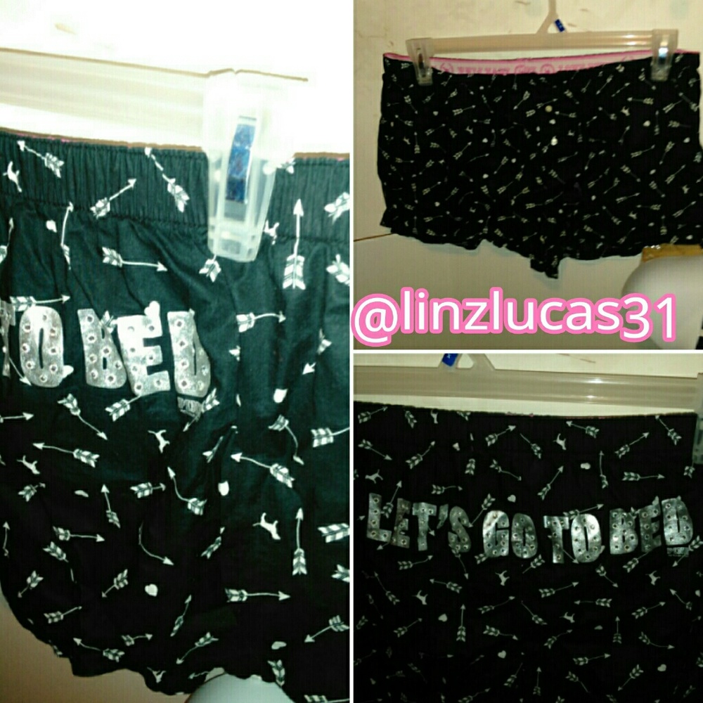 VSPINK szL sleep shorts, NWOT