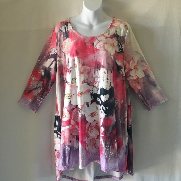 ✂️ NwT G0rge0us SimPly AstEr fl0ral pRint - Picture 2 of 7