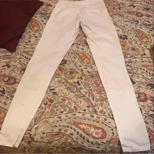 White jeans