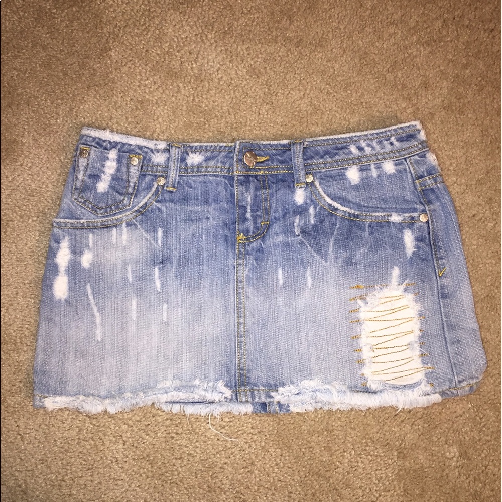 Jean skirt
