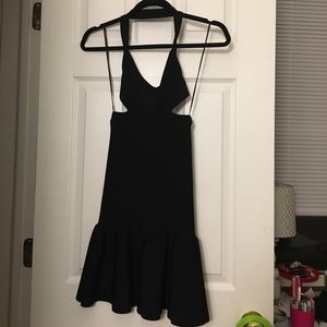 GUESS Black Form Fitting Dress
