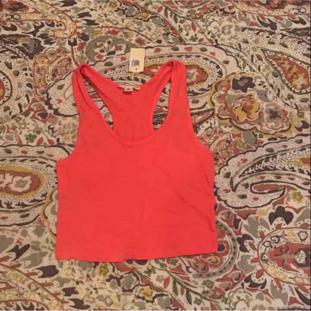 Pink crop top