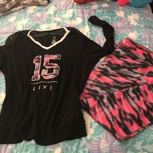 Active top and pant set