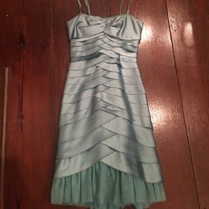 BCBG MaxAzria Seafoam Green Cocktail Dress