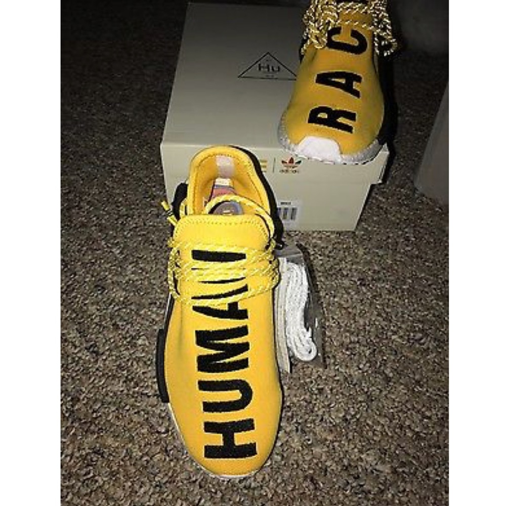 Yellow Human Race adidas.