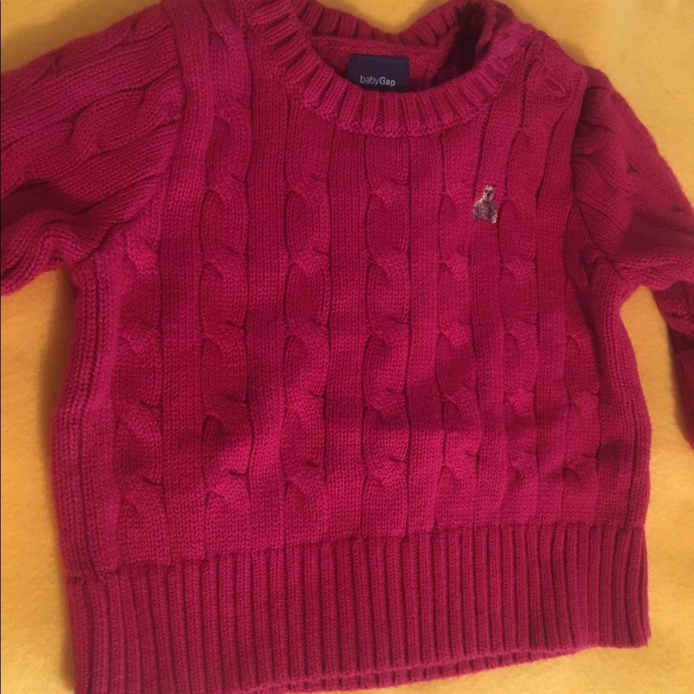 Baby Gap red sweater
