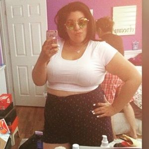 Navyblue printed shorts