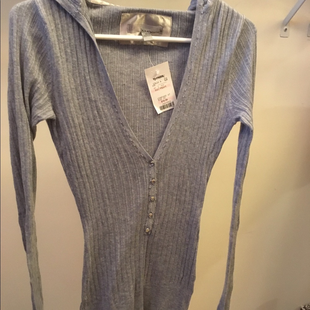 Gray hoodie