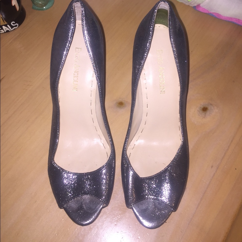 Enzo Angiolini Peep Toe Pumps 👠