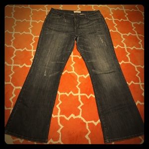 Maurices Taylor Boot Distressed Jeans