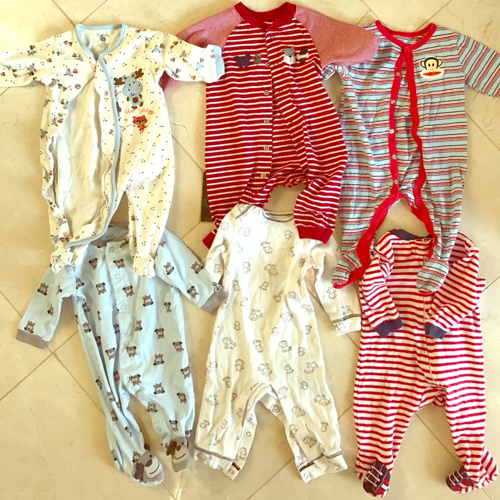 🍼Bundle of 6 sleepers- 6months🍼