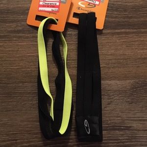 NWT Pair of Champion Non-Slip Headbands!!